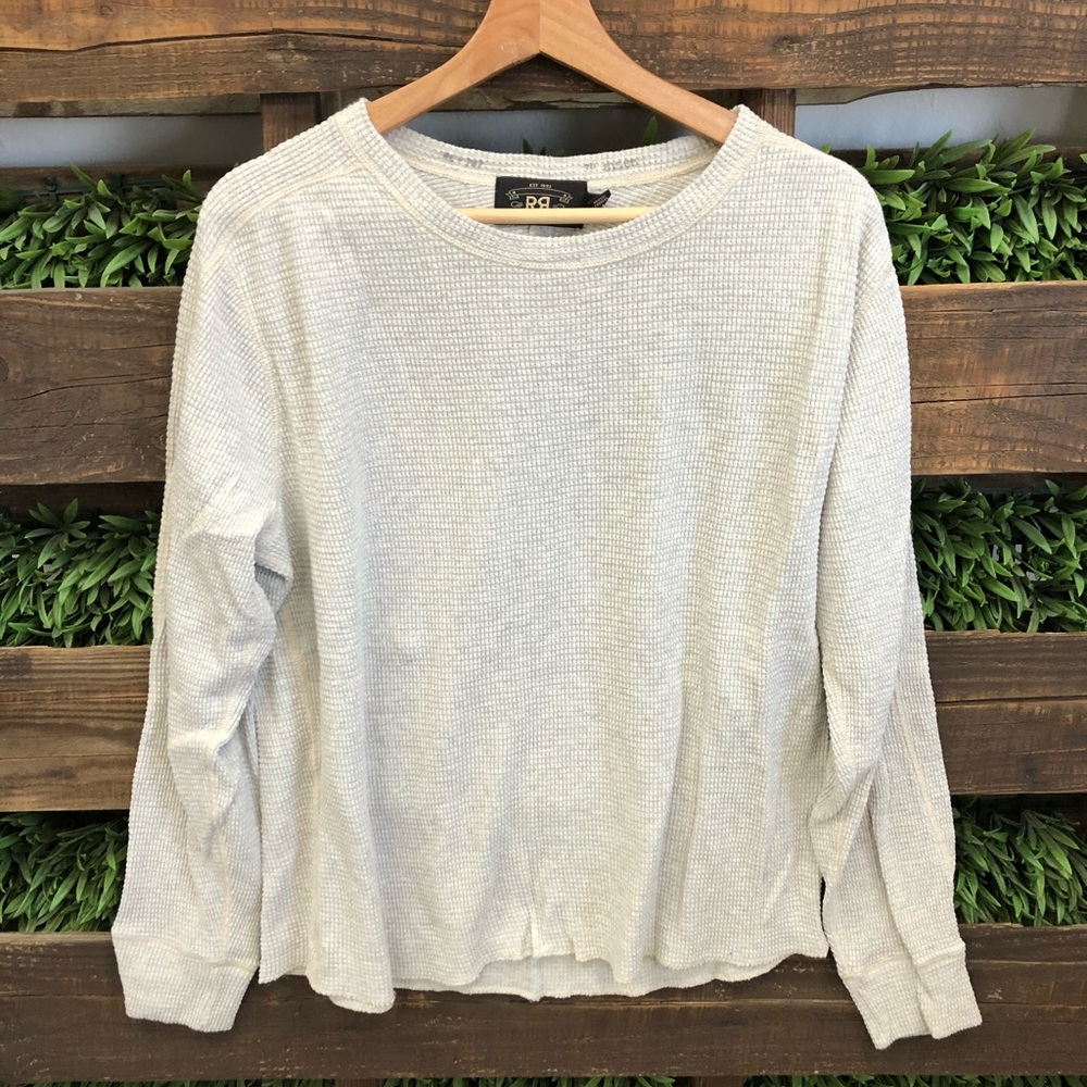 RRL Double RL Ralph Lauren Thermal Henley LS Shirt